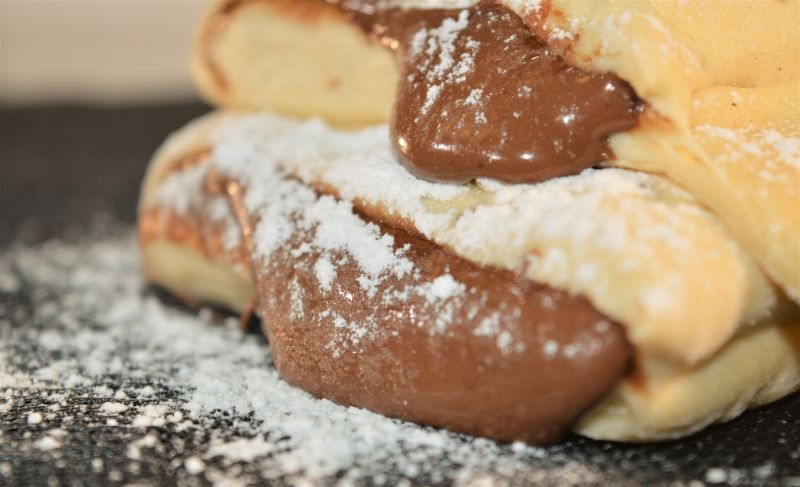 Pizza Nutella 