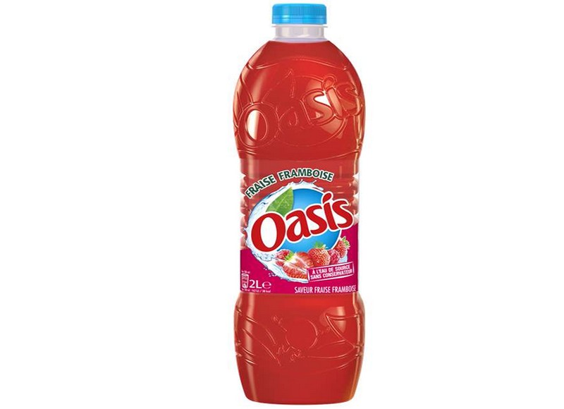 Oasis fraise framboise